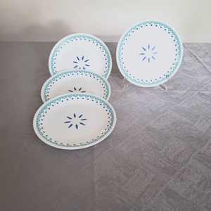 Corelle Santorini 8.5 " lunch plates (set of 4)